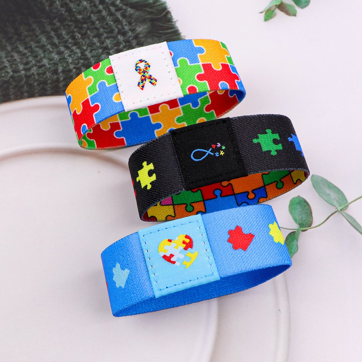Bracelete TEA – Pulseira de Consciencialização do Autismo