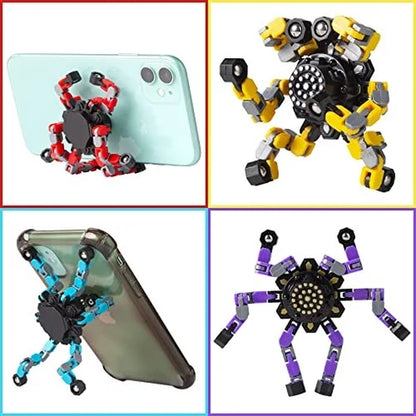 Spinner Transformável – Brinquedo Fidget (Pack com 4)