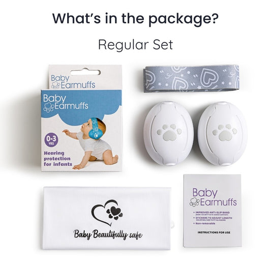 Protetor Auricular para Bebés (Até 36 meses)