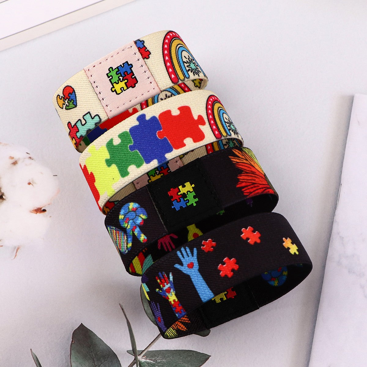 Bracelete TEA – Pulseira de Consciencialização do Autismo
