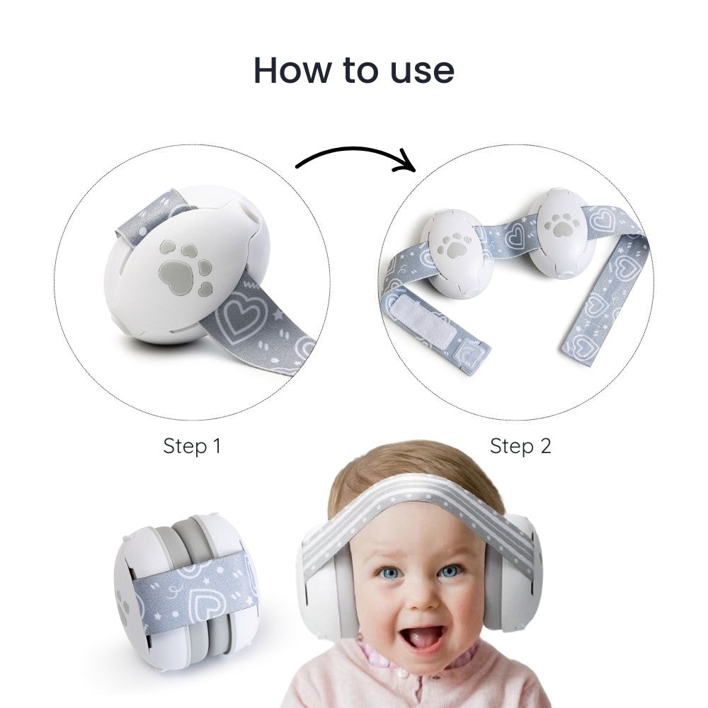 Protetor Auricular para Bebés (Até 36 meses)