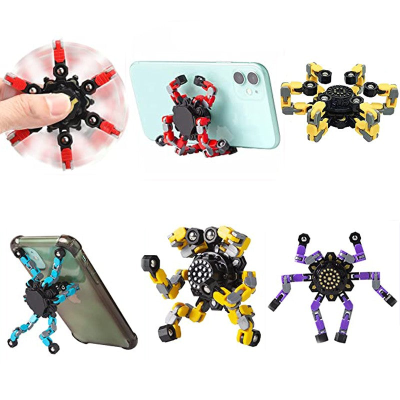 Spinner Transformável – Brinquedo Fidget (Pack com 4)