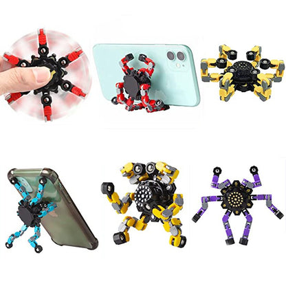 Spinner Transformável – Brinquedo Fidget (Pack com 4)