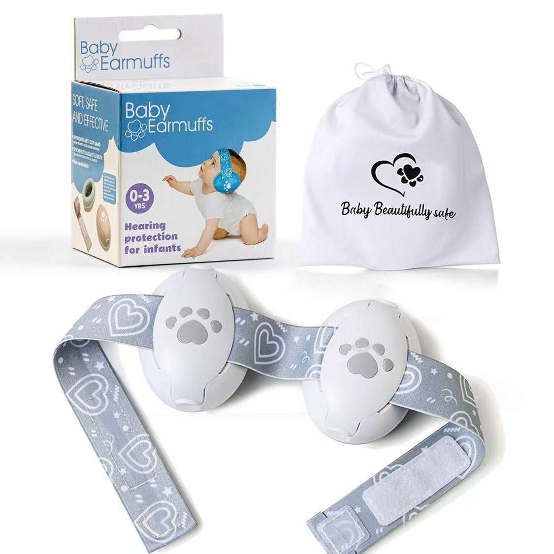 Protetor Auricular para Bebés (Até 36 meses)