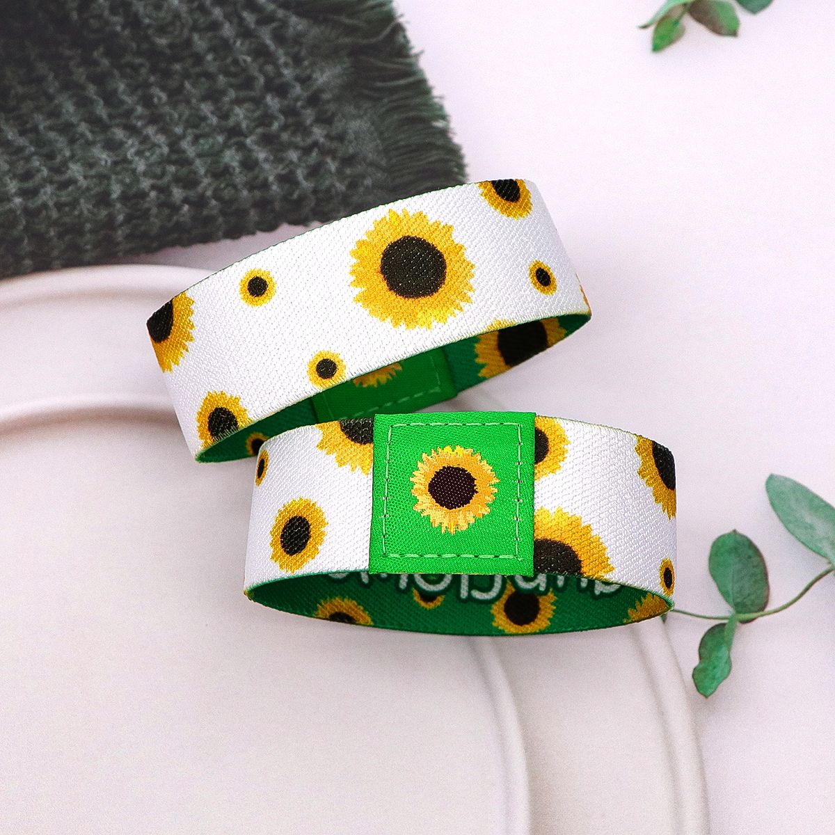 Bracelete Girassol – Pulseira de Consciencialização de Deficiência Invisível