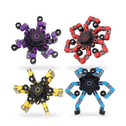 Spinner Transformável – Brinquedo Fidget (Pack com 4)