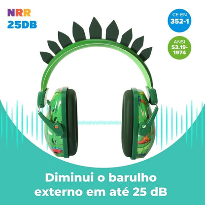 Protetor Auricular Infantil – Dos 3 aos 14 anos (-26 dB)