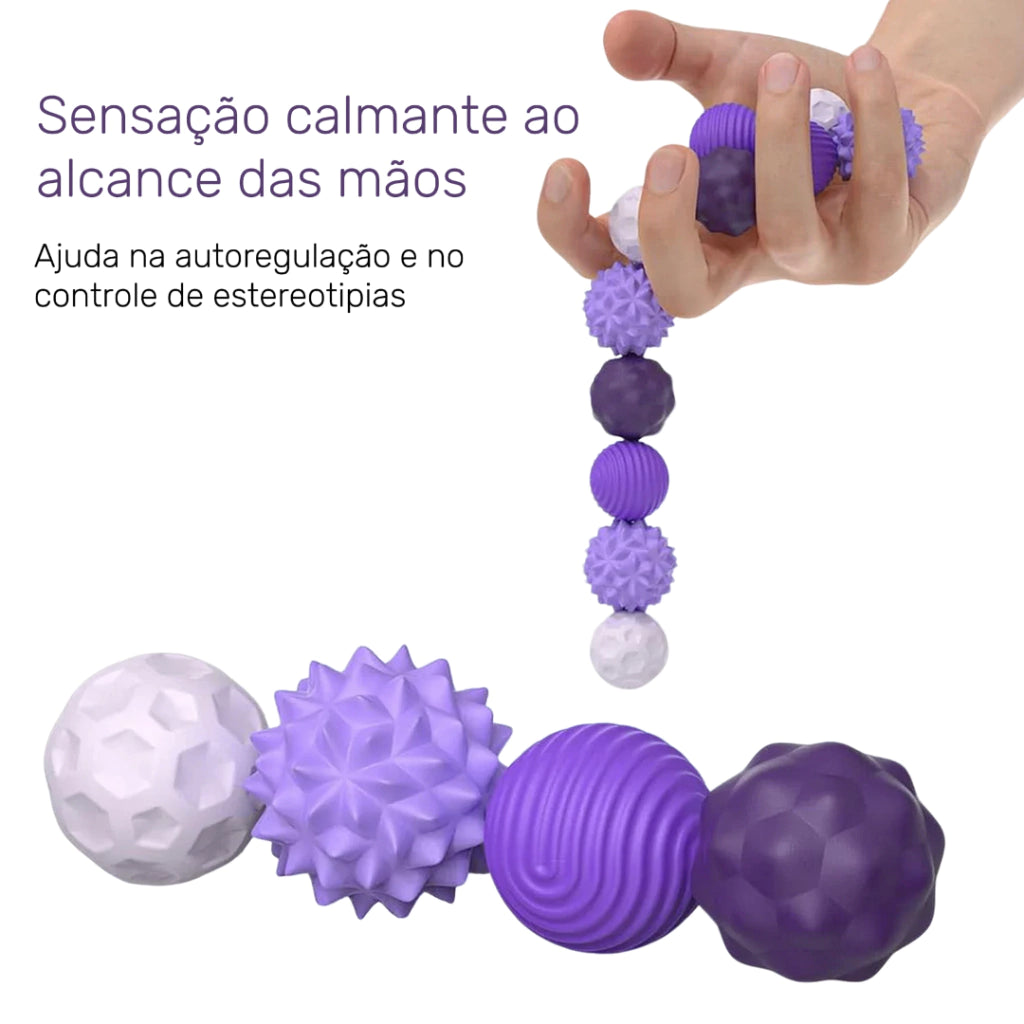 Bolinhas Sensoriais Anti-Stress