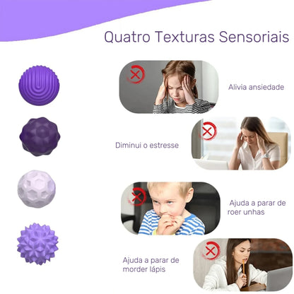 Bolinhas Sensoriais Anti-Stress