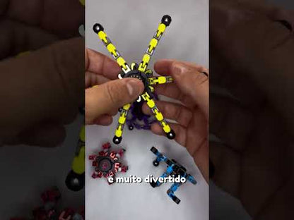 Spinner Transformável – Brinquedo Fidget (Pack com 4)